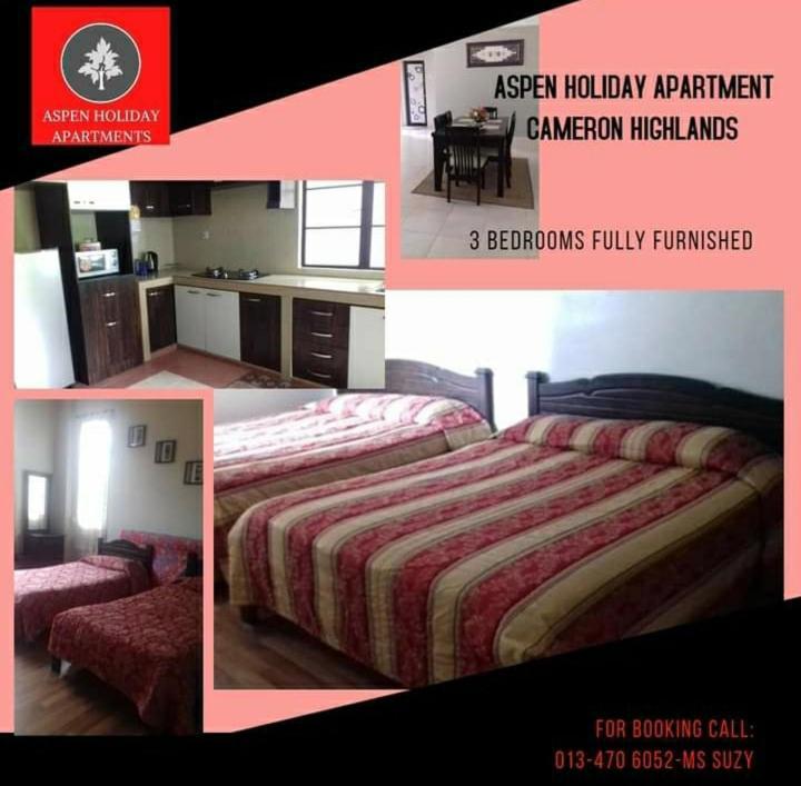 Aspen Holiday Apartment Tanah Rata Luaran gambar